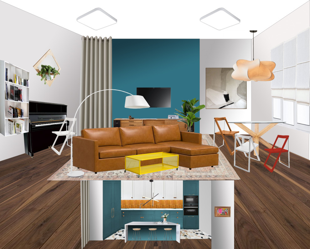 Обложка проекта: Проект квартиры в сталинке (стадия процесса реализации проекта)