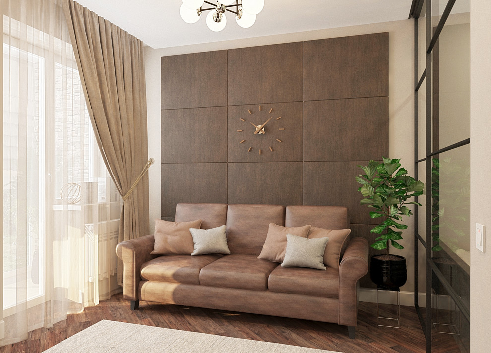 Дизайн-проект однокомнатной квартиры г. Тверь ул. Румянцево