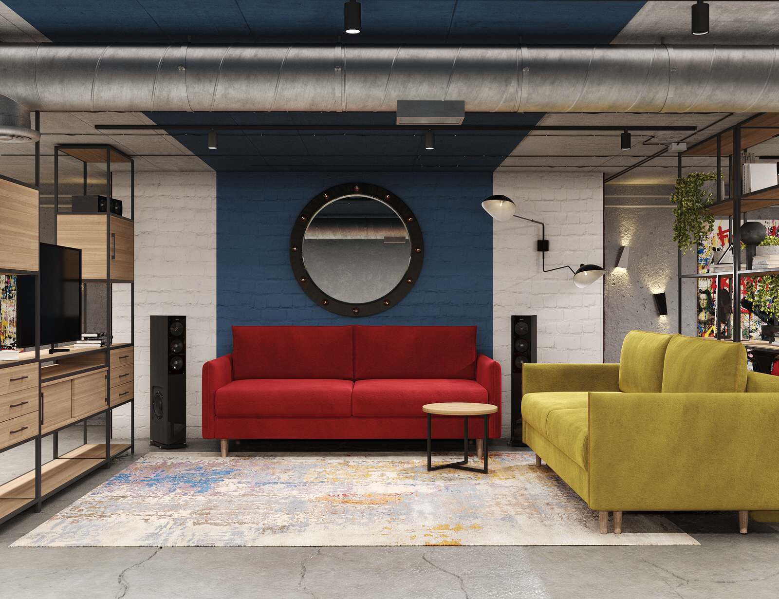 Офисное пространство Open Space в стиле Loft