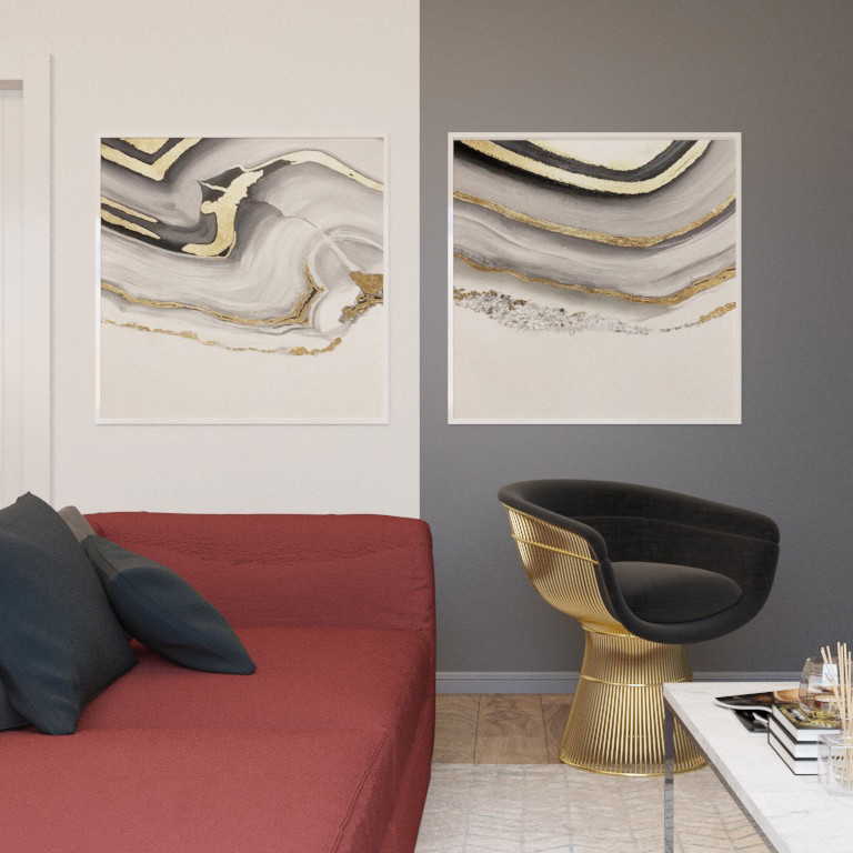 Студия в современном классическом стиле