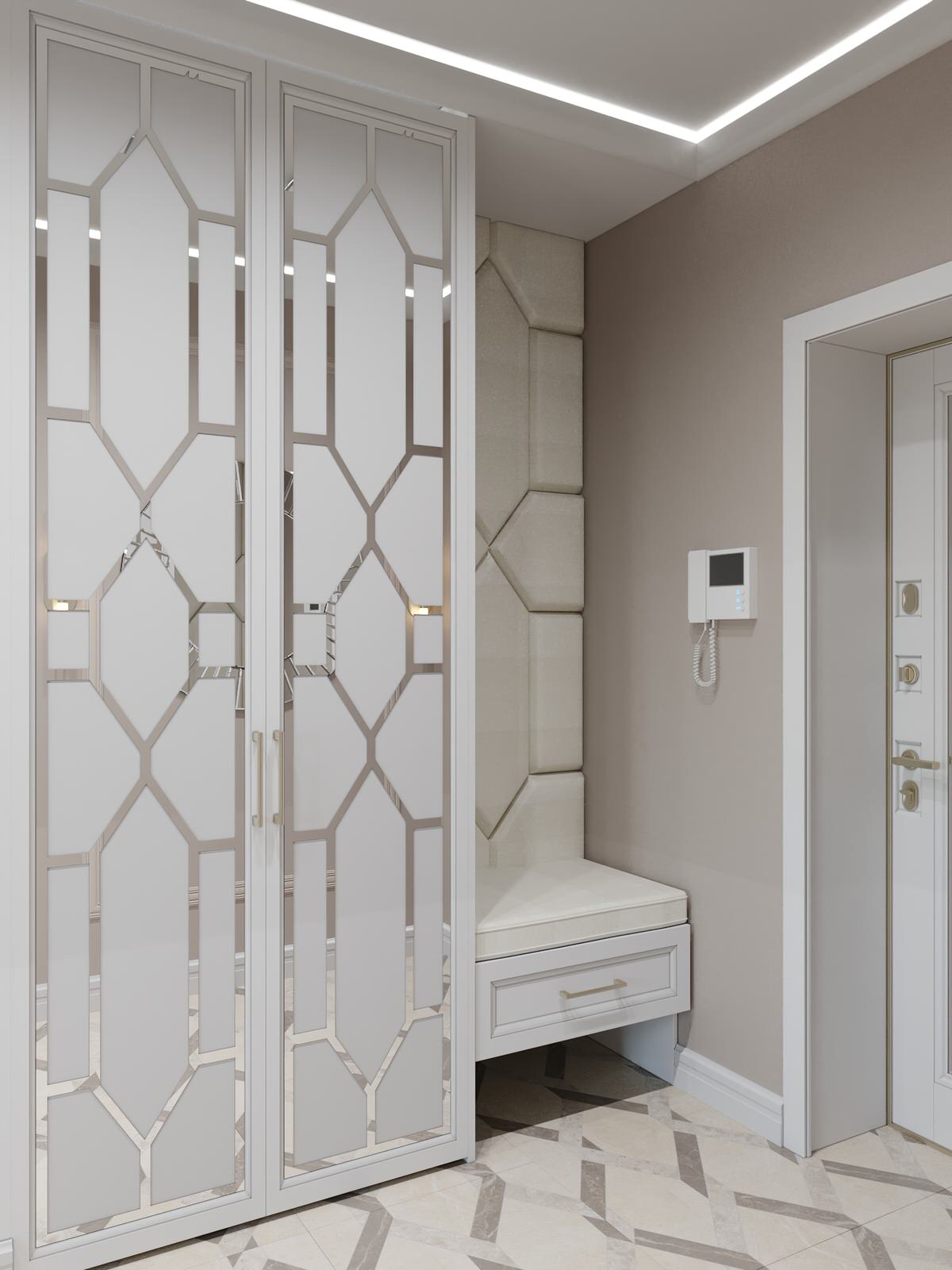 Дизайн квартиры в стиле неоклассика