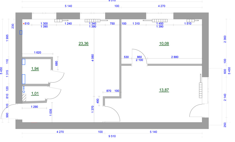 Обложка проекта: Винтаж light. Квартира 50 м, п. Боровое