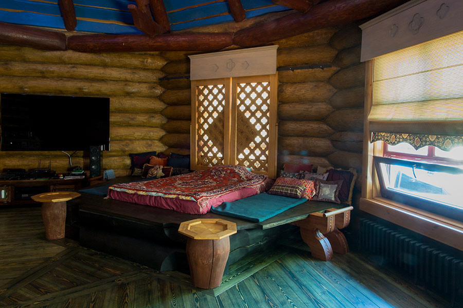 Русская баня в восточном колорите