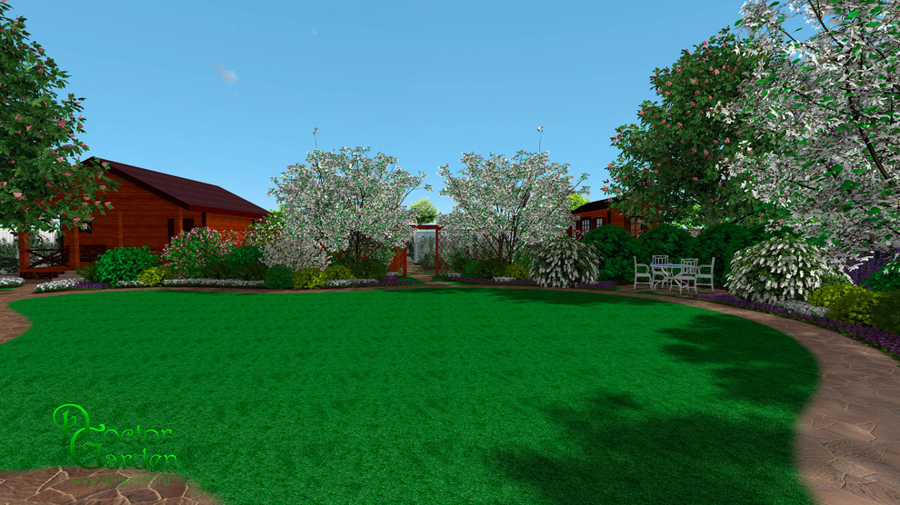 Сад для большой семьи