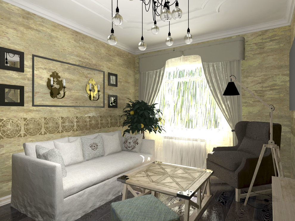 Обложка проекта: необычная квартира