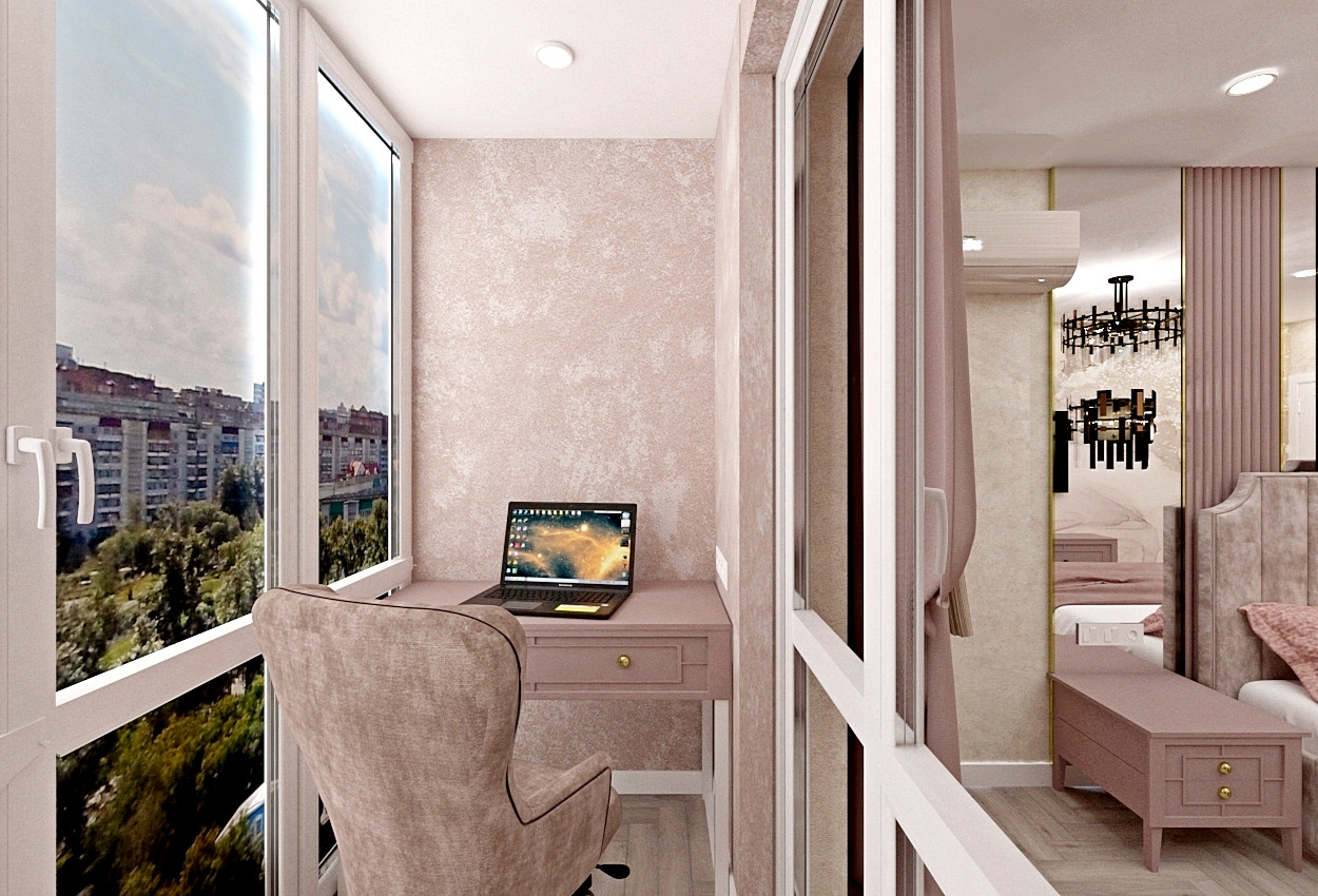 Классический интерьер трехкомнатной квартиры площадью 91,4 кв.м.