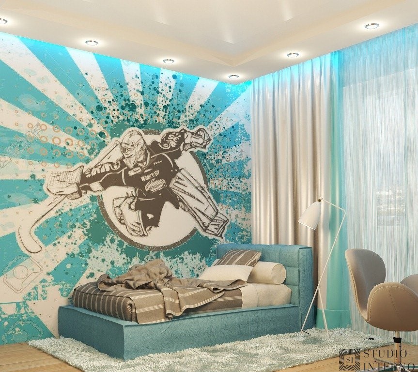 Интерьерквартиры в современном стиле с элементами лофта