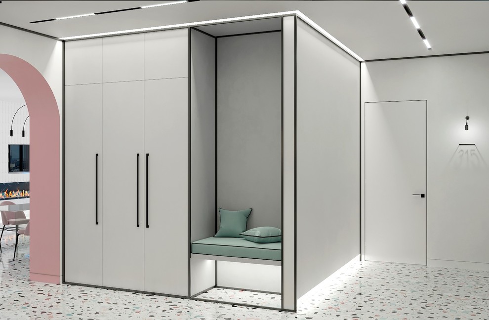 Обложка проекта: Дизайн-проект интерьера пентхауса для молодой семьи