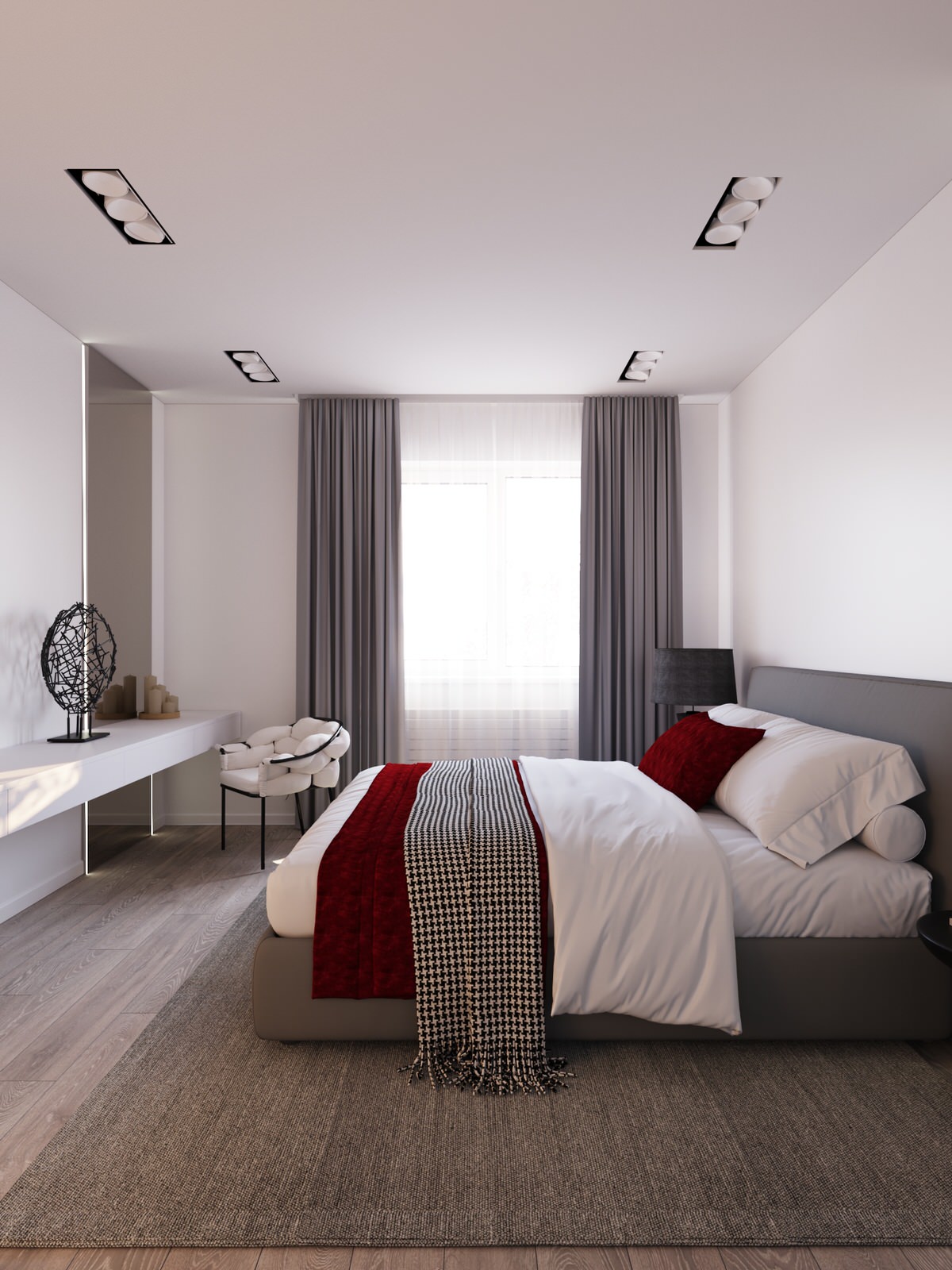 Обложка проекта: Спальня в современном стиле