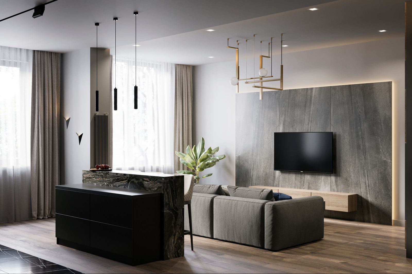 Апартаменты 130 кв.м.