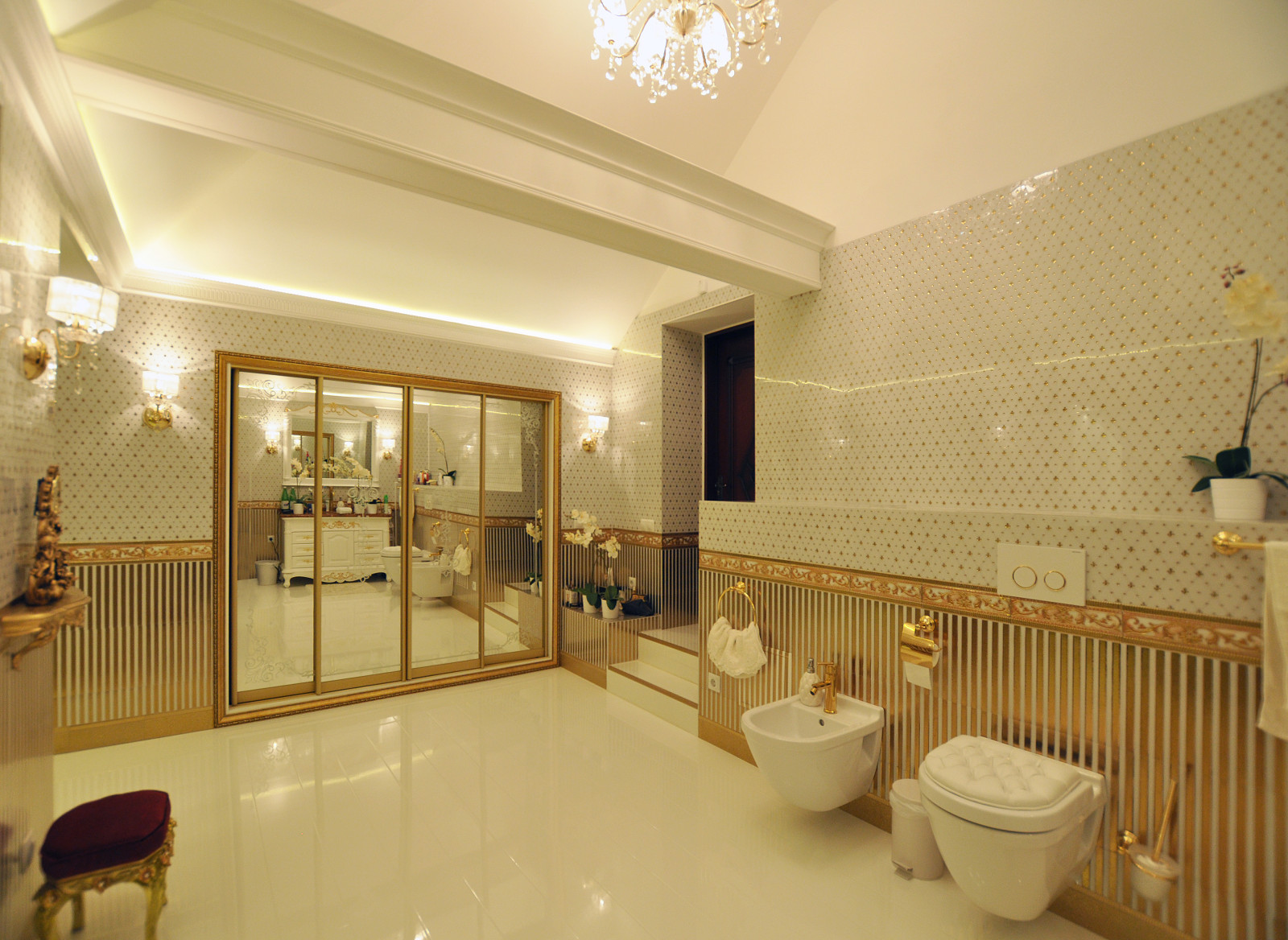 Реализация интерьера коттеджа 250м2 в Тюменской обл., город Тобольск.