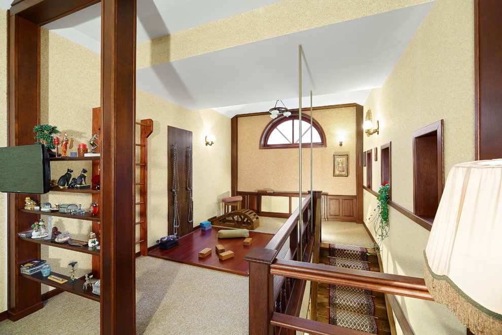 Интерьеры с отделкой жидкими обоями