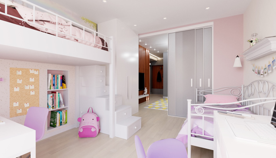 Дизайн двухкомнатной квартиры в Химках