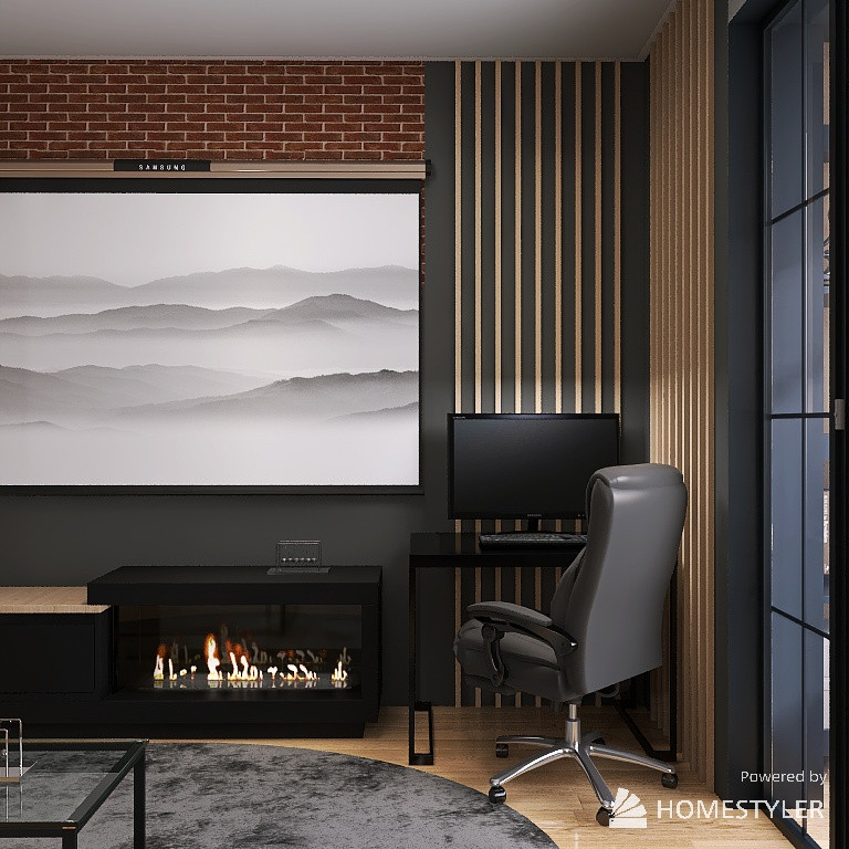 Проект однокомнатной квартиры 45м2