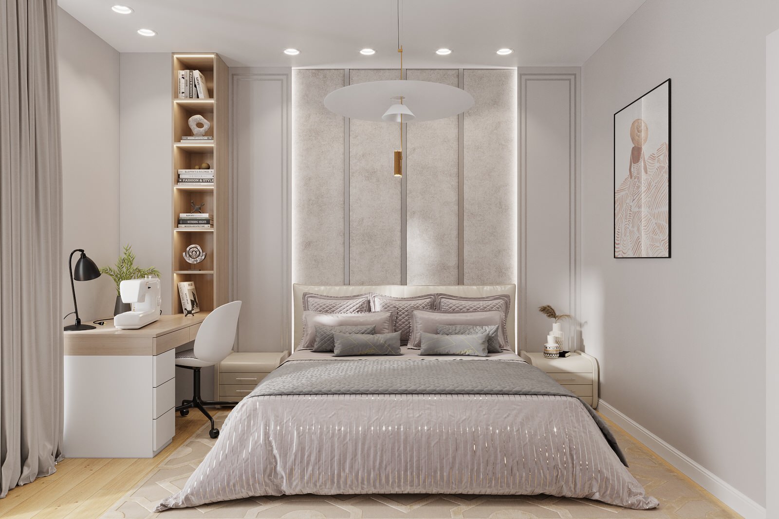 Двухуровневая квартира для семьи из 5ти человек