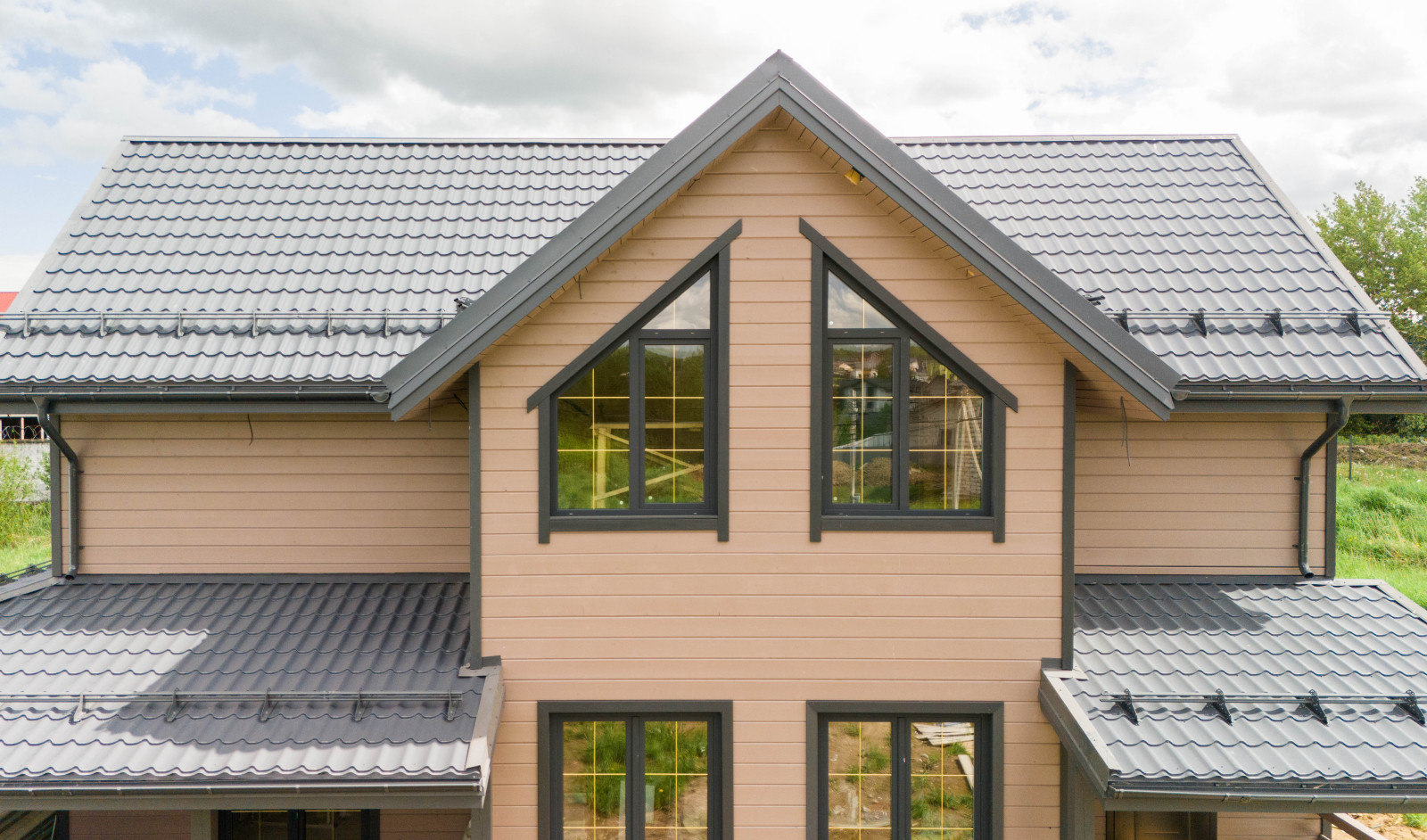 Строительство дома по Каркасной технологии в поселке Низино Ленинградской област