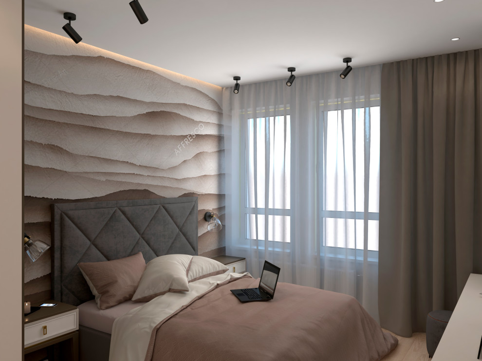 Квартира для семьи с тремя детьми "Стоун терапия"