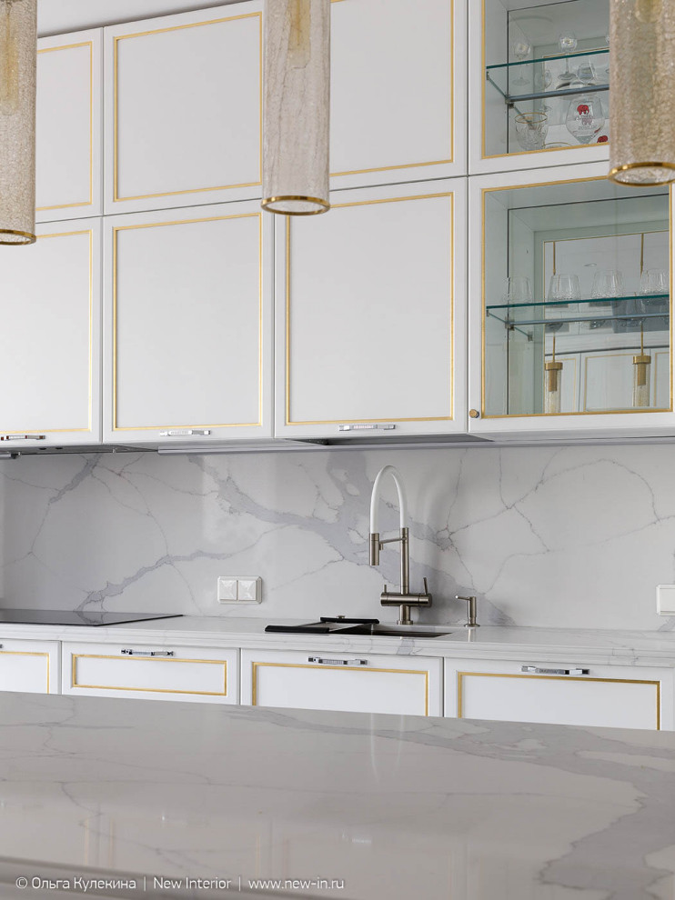 Квартира на Крестовском в стиле современная классика - 125 м²