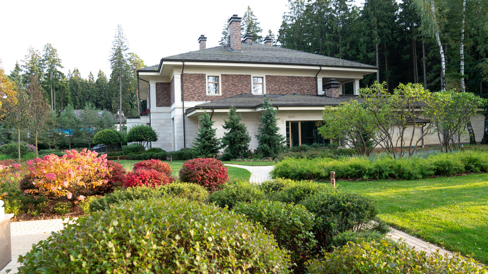 Вилла в стиле Райта. КП "Грибово" 2018 г.