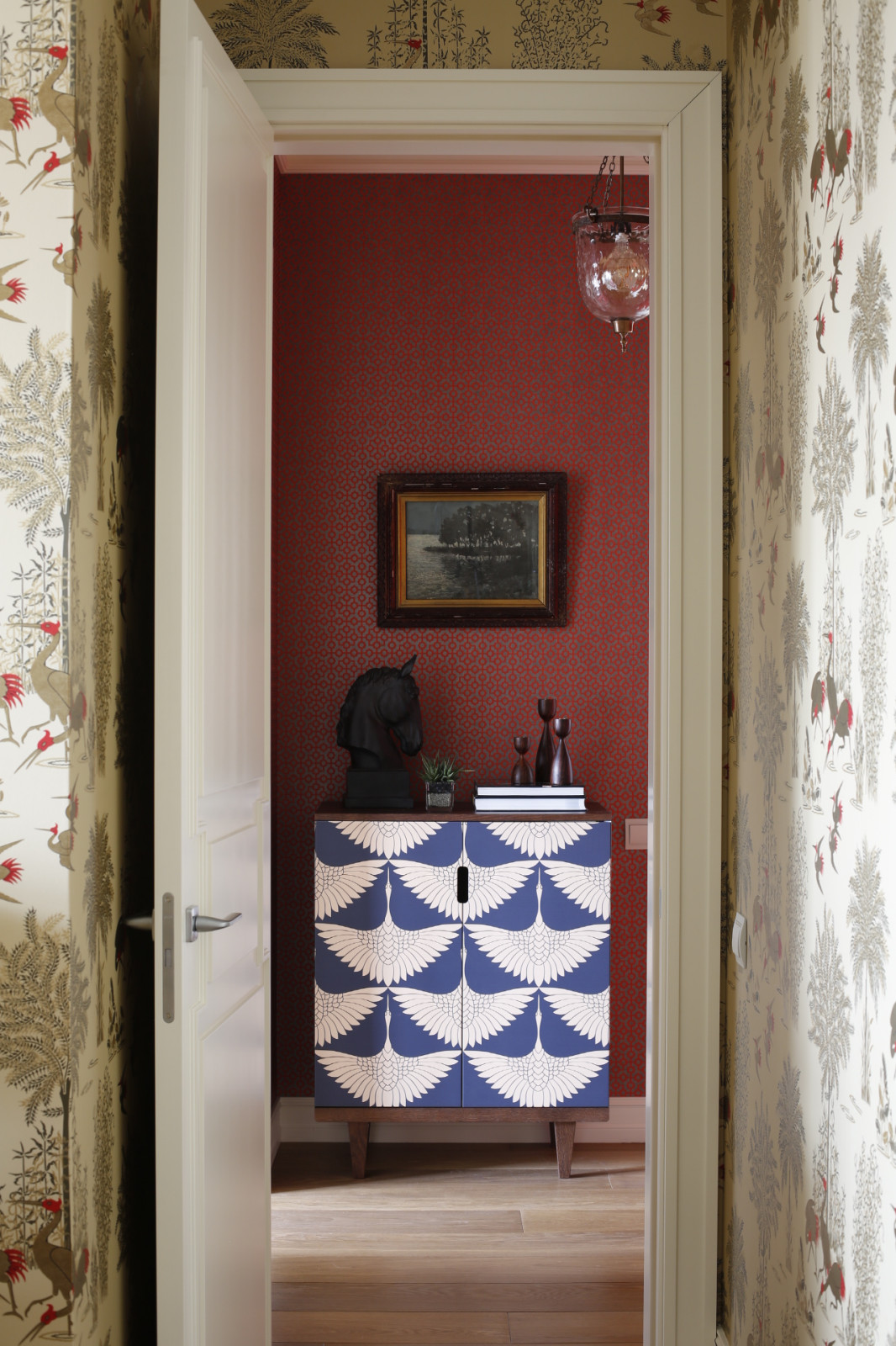 Романтичная "Сталинка" с окнами в Нескучный сад.