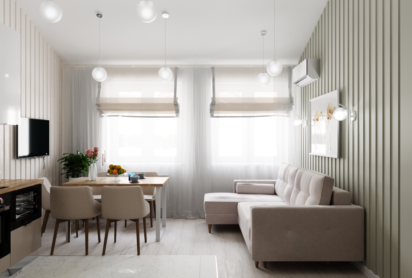 Реновация интерьера для энергичных хозяев