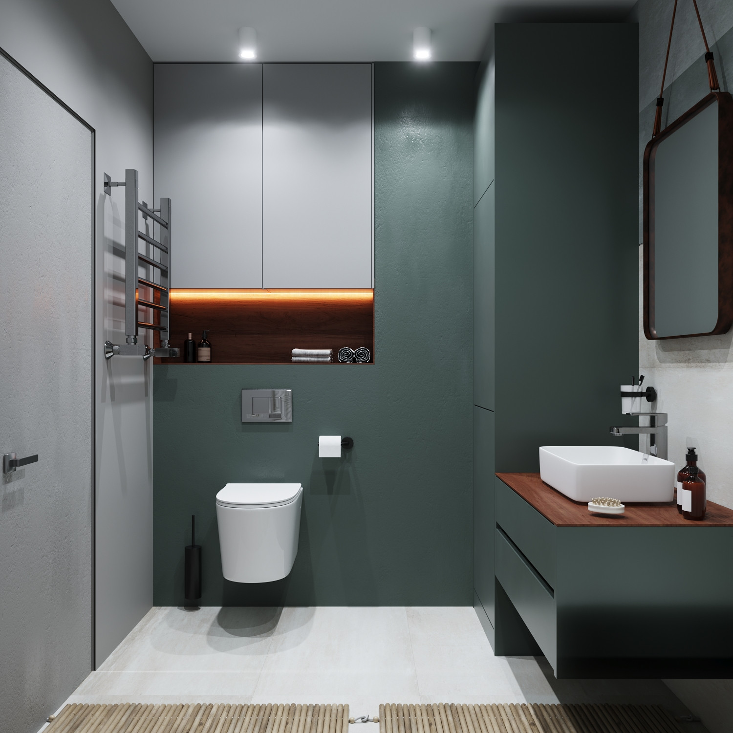 Проект 2-х комнатной для сдачи