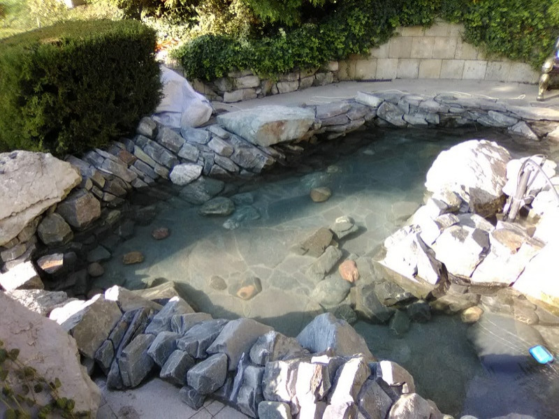 Реконструкция искусственного водоёма в Сочи