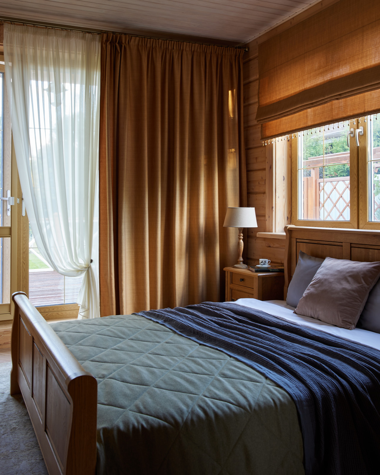 Загородный дом из бруса