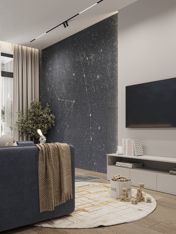 Дизайн-проект квартиры, ЖК Михайловский, Новосибирск