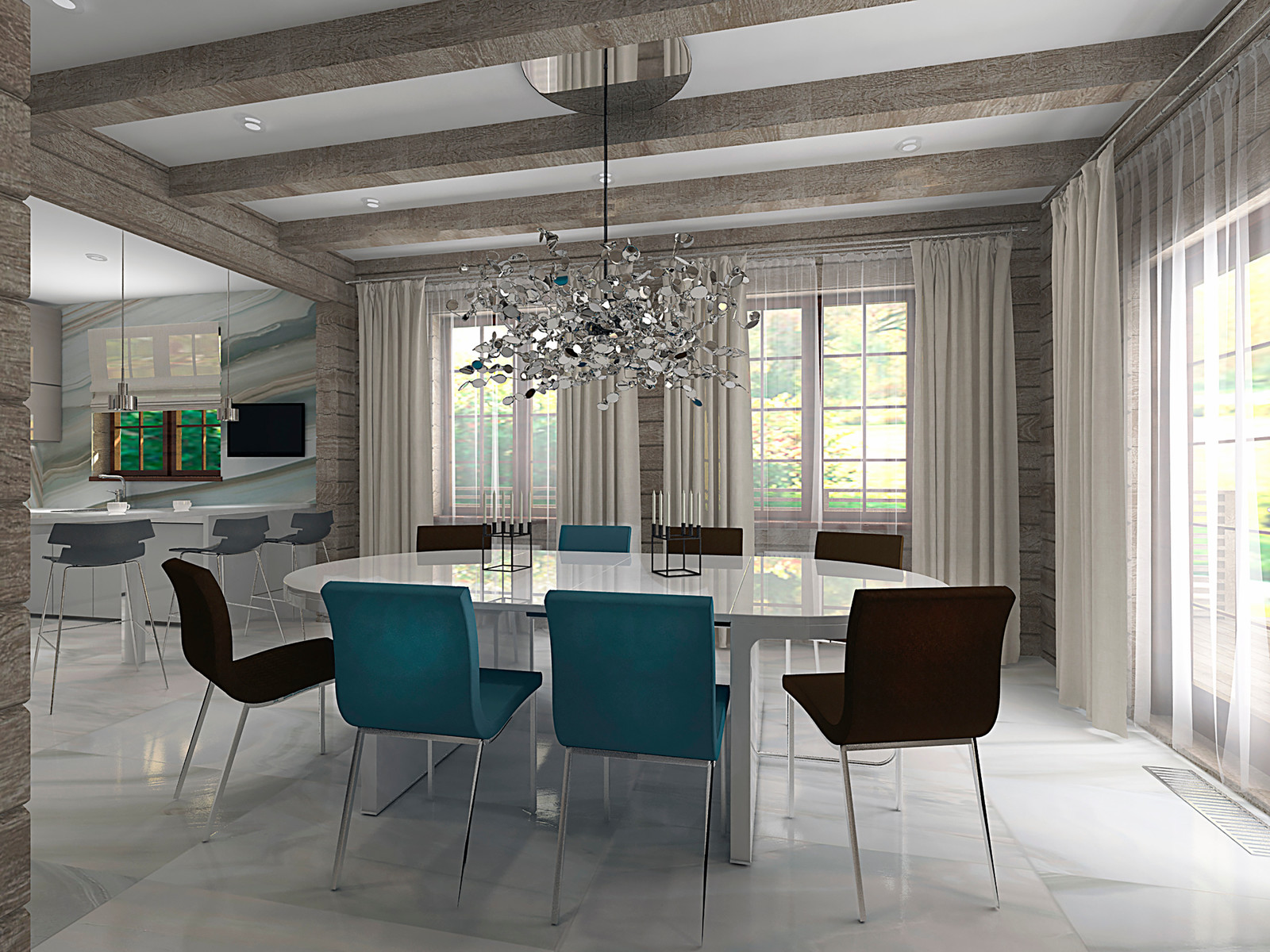 Дом из бруса