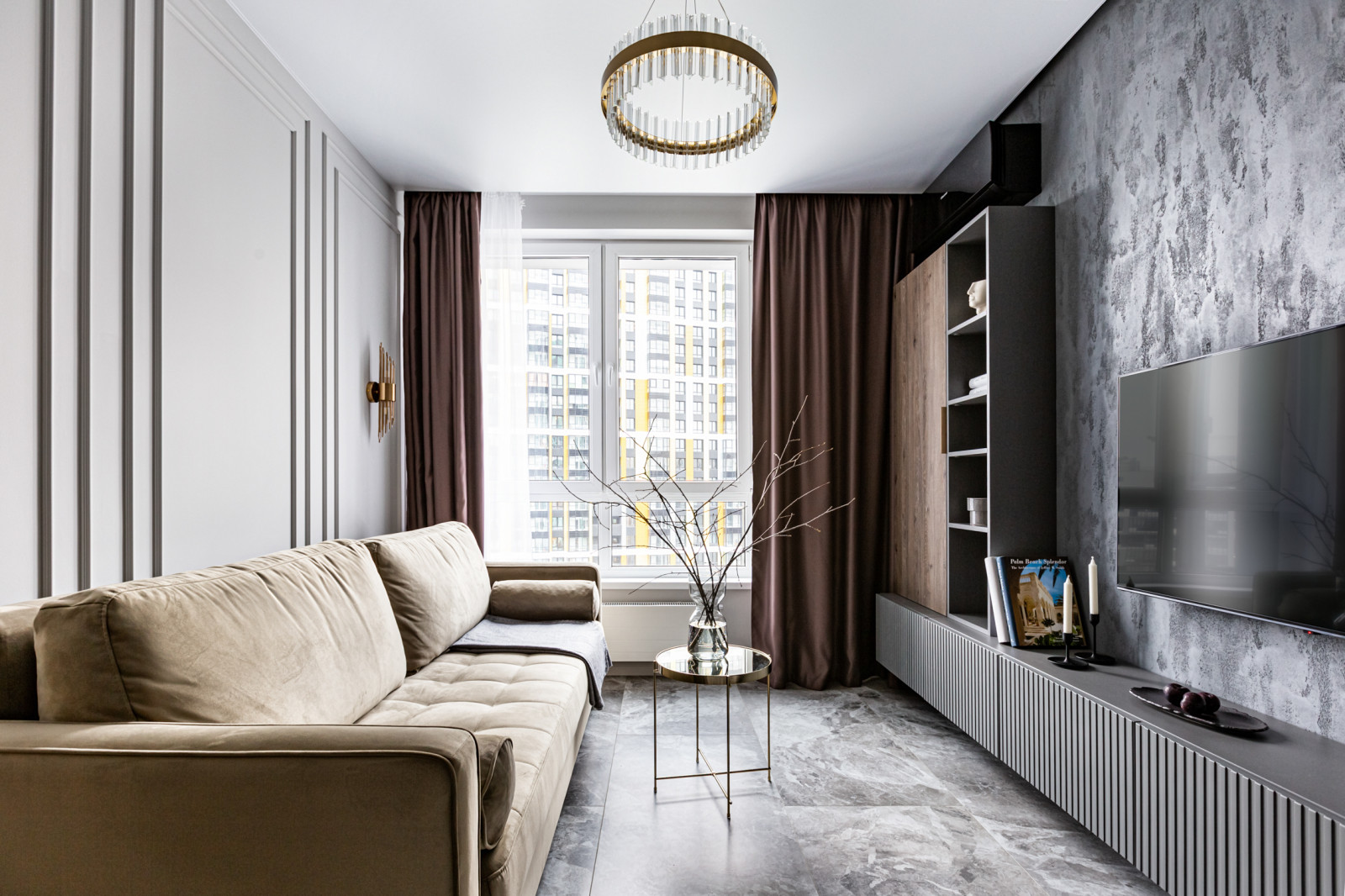 Однокомнатная квартира для девушки 37,5 м2