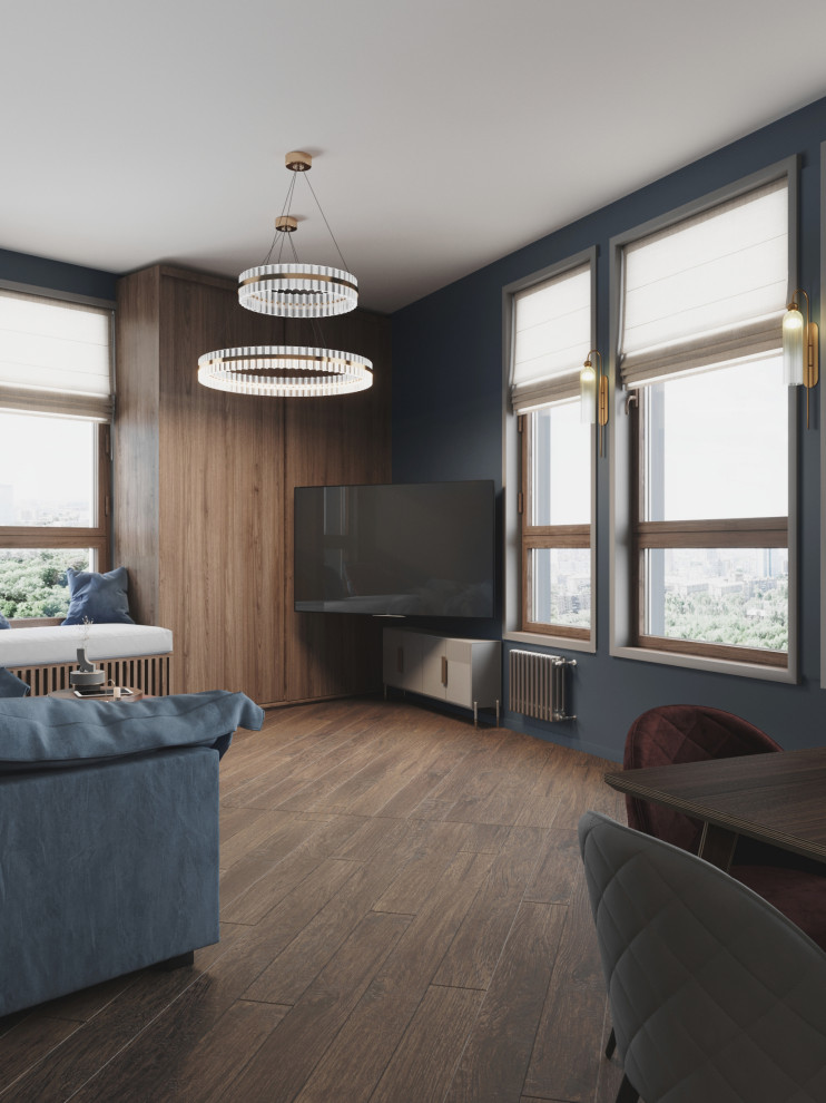 Проект трехкомнатной квартиры 110 кв.м