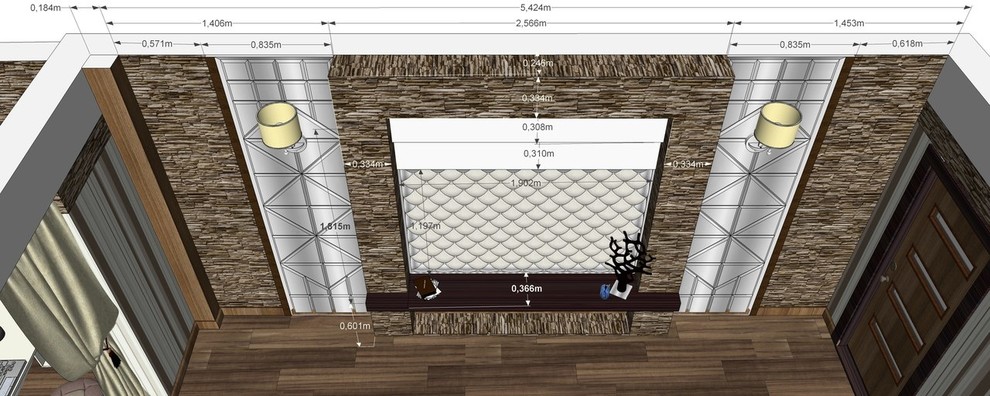 Дизайн интерьера квартиры (для семьи с одним ребенком)