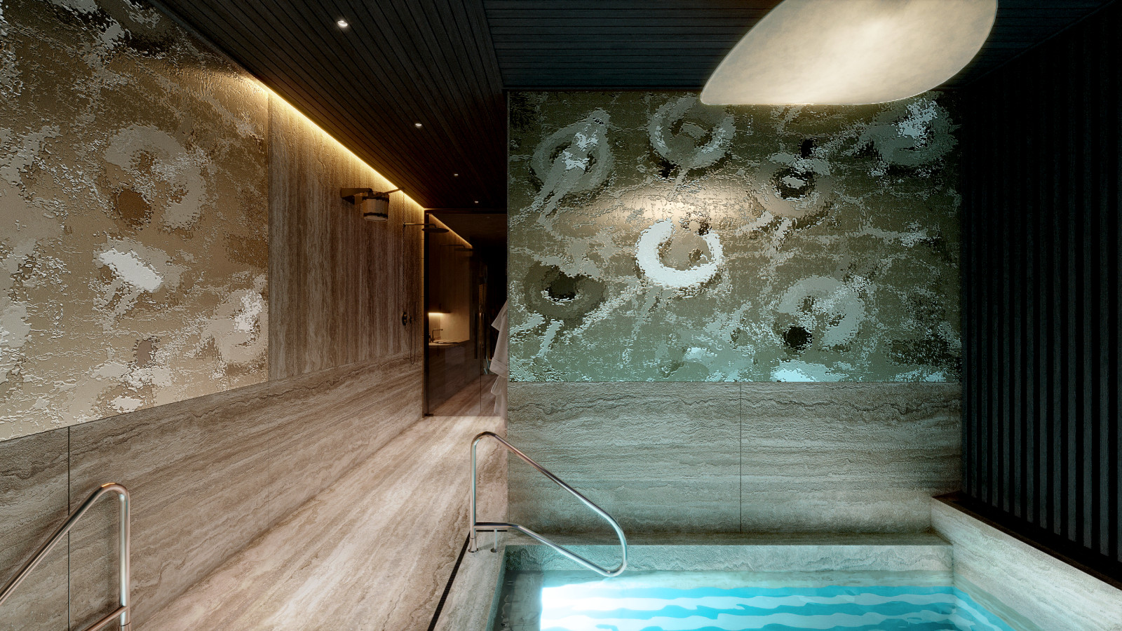 Интерьер подмосковного брусового дома компании Honka