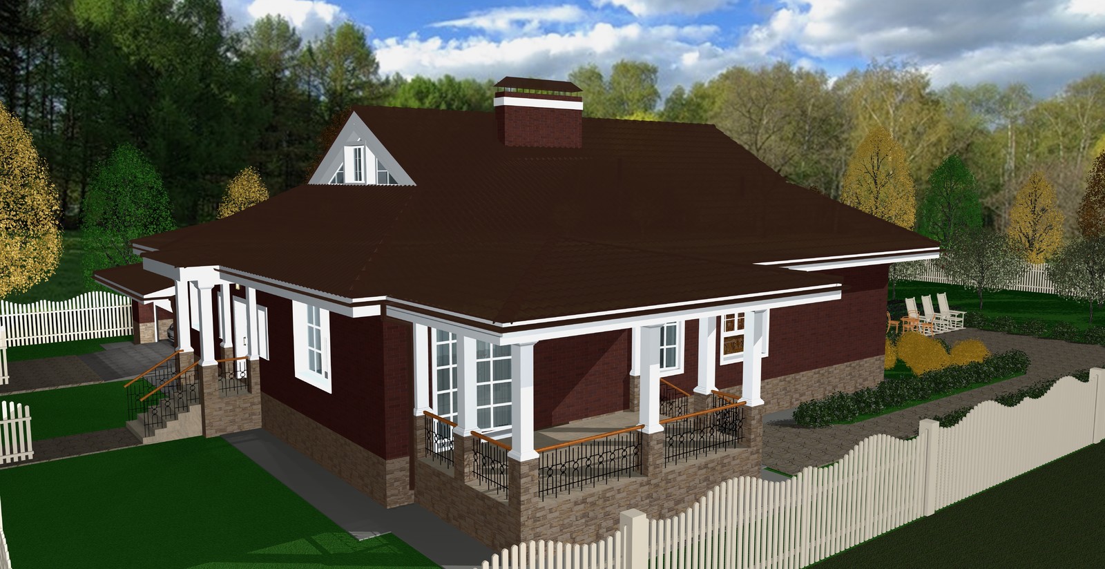 Малоэтажный жилой дом