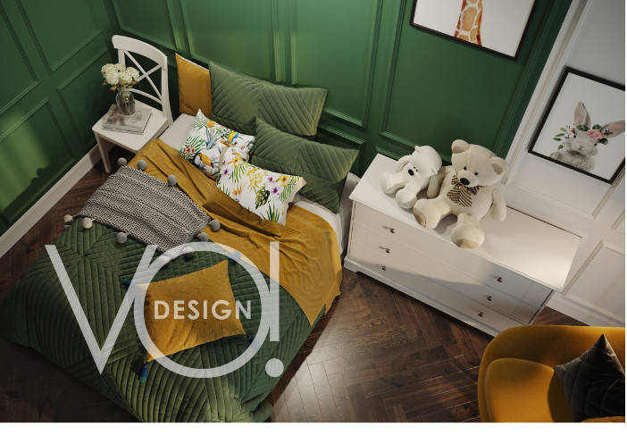 Проект: кухня, гостиная , детская для девочки 9 лет, спальня для юноши 17 лет