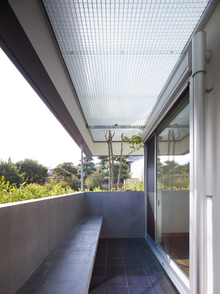 Houzz Япония: Дом в Токио с террасой на крыше