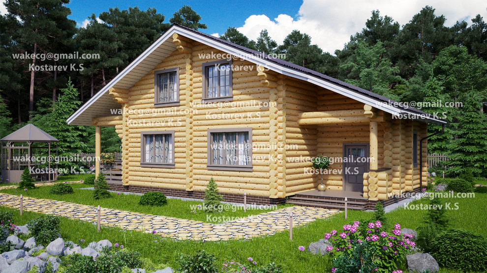 Дома из бруса