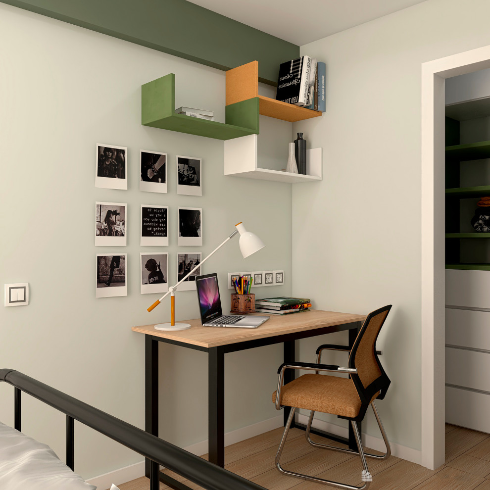 Сочный и бюджетный сканди интерьер