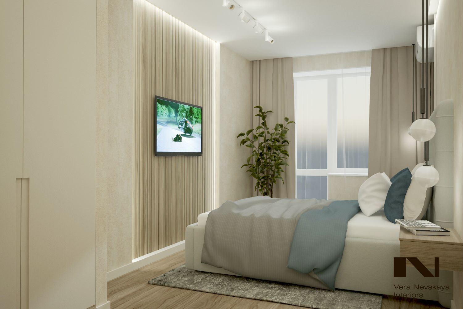 Обложка проекта: Дизайн спальни