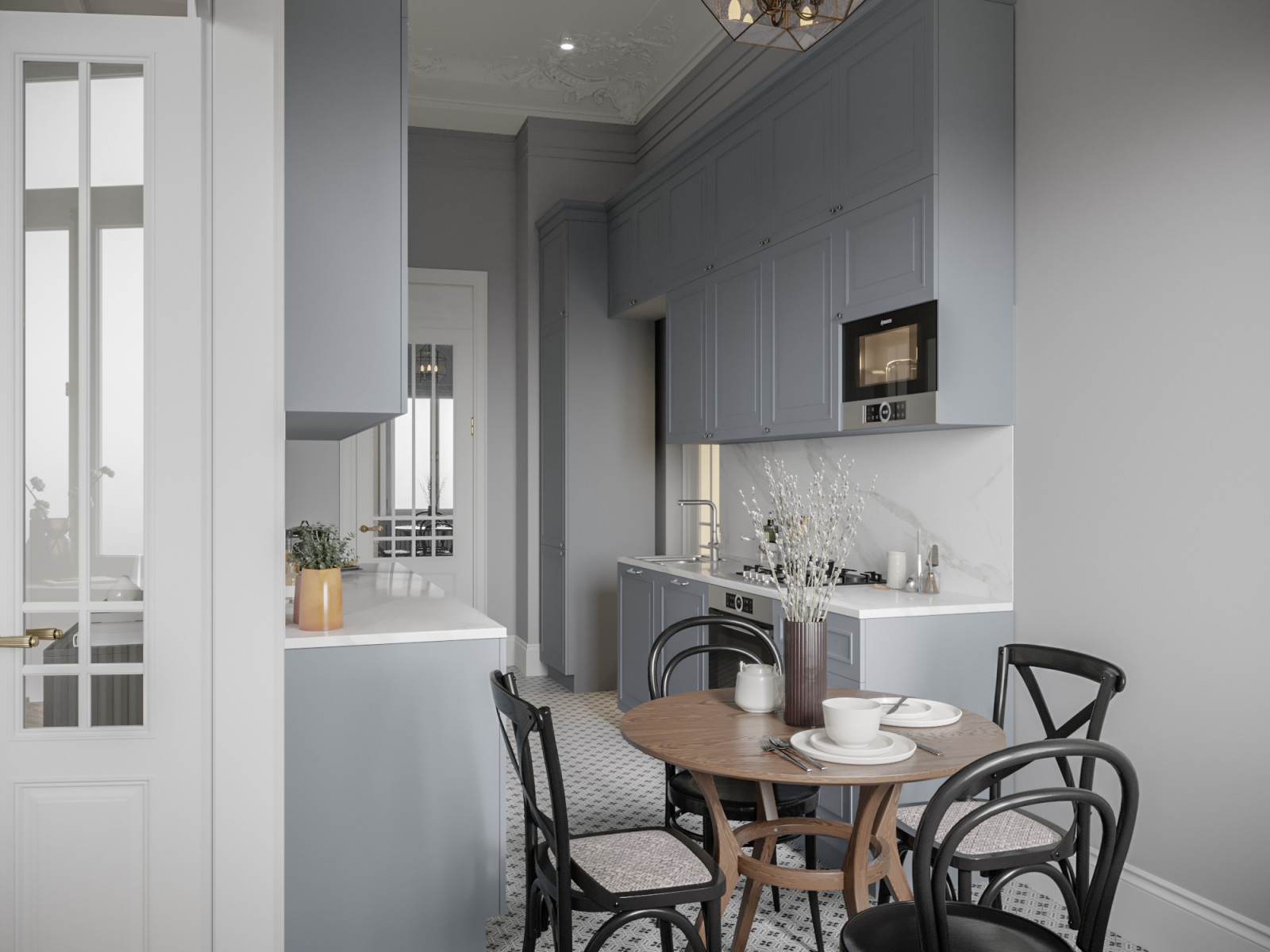 Французский стиль в доходном доме