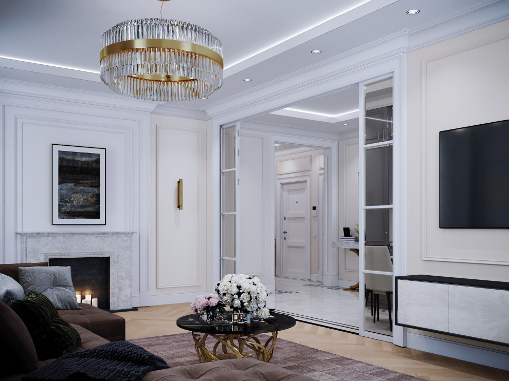 Дизайн-проект частной квартиры ЖК Рассказово .