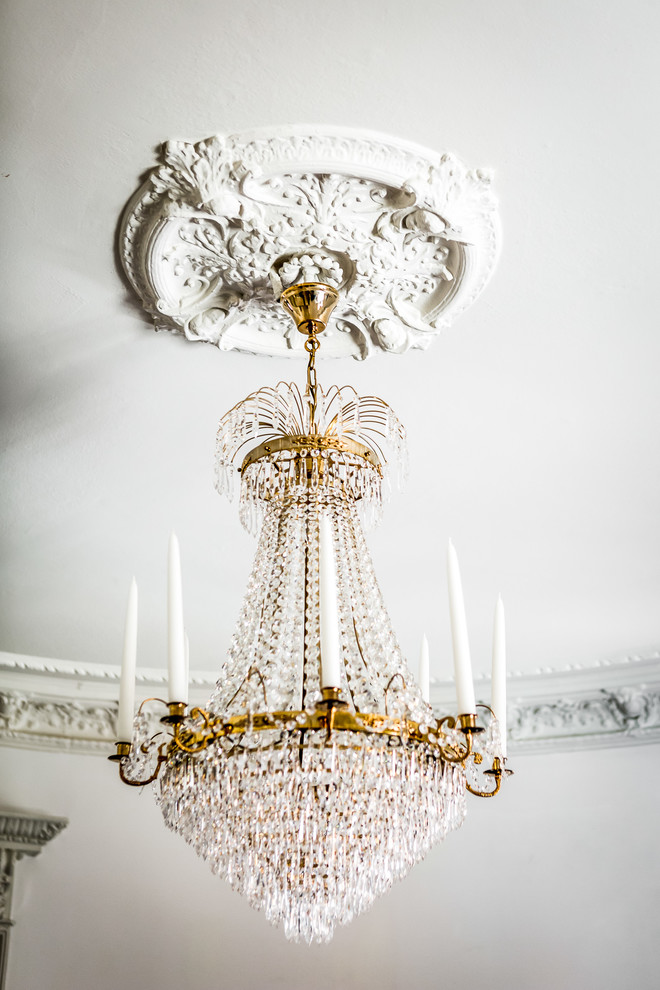 Houzz Швеция: Квартира в круглой башне в Стокгольме