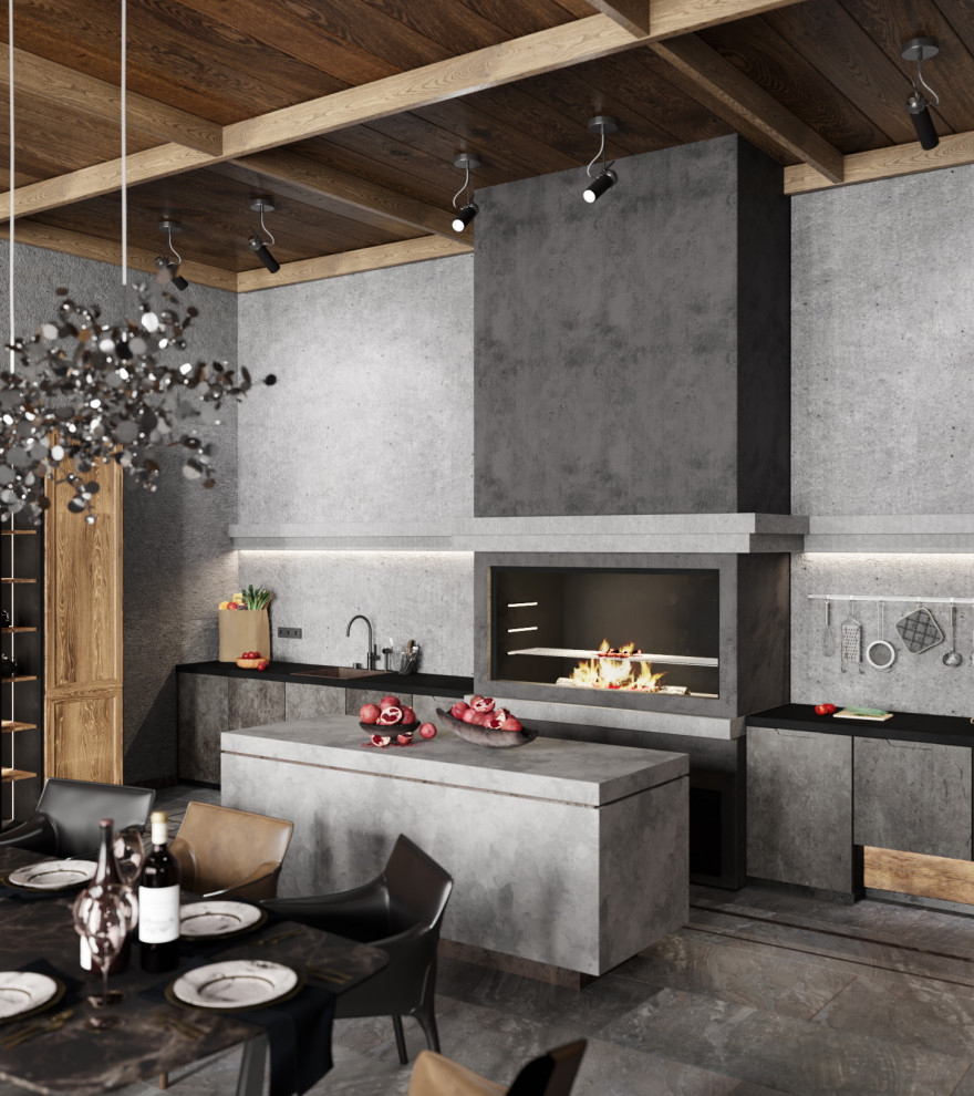 Интерьер гостевого загородного дома во Владимирской области