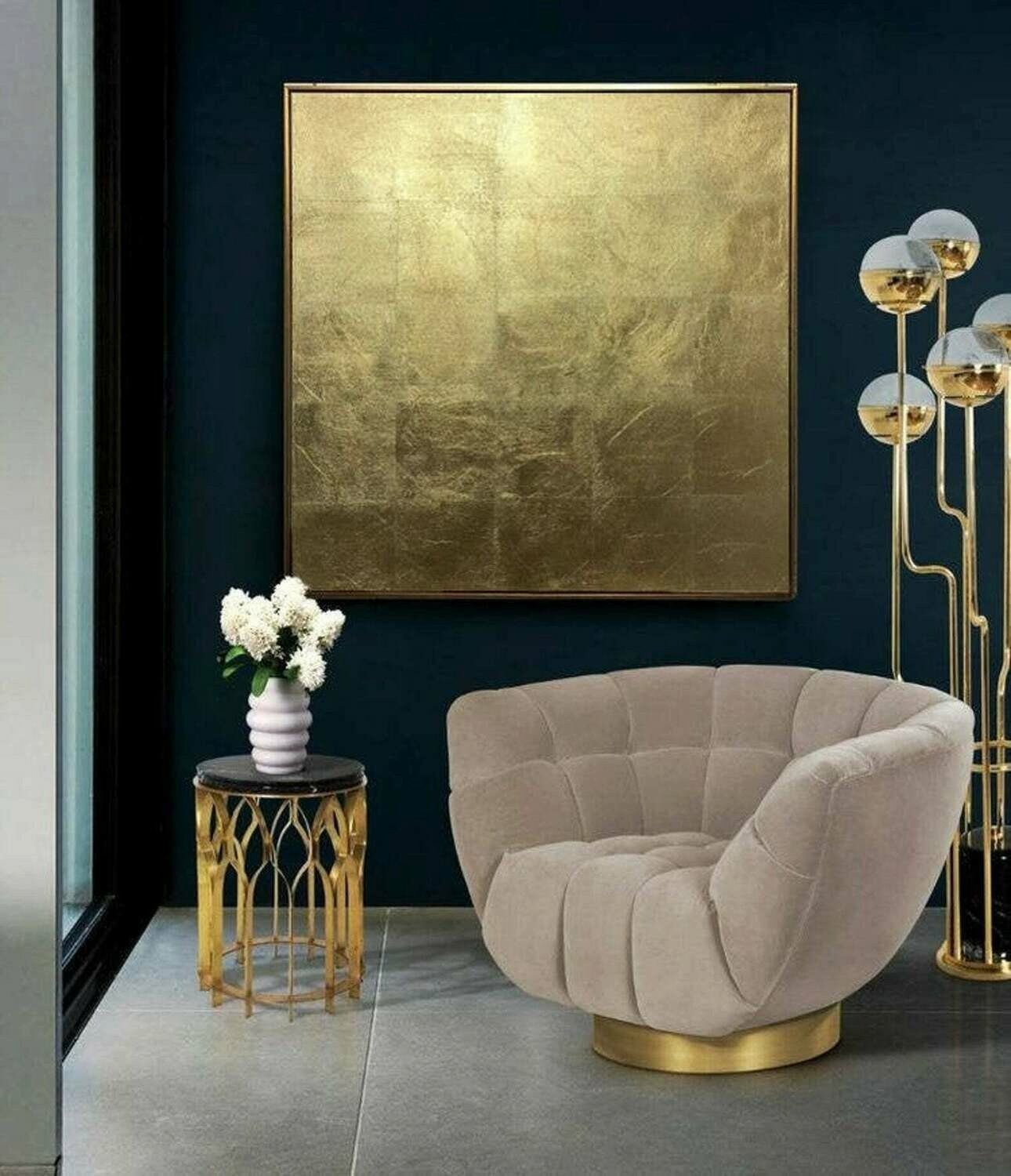 Обложка проекта: Интерьерная картина "Латунь"