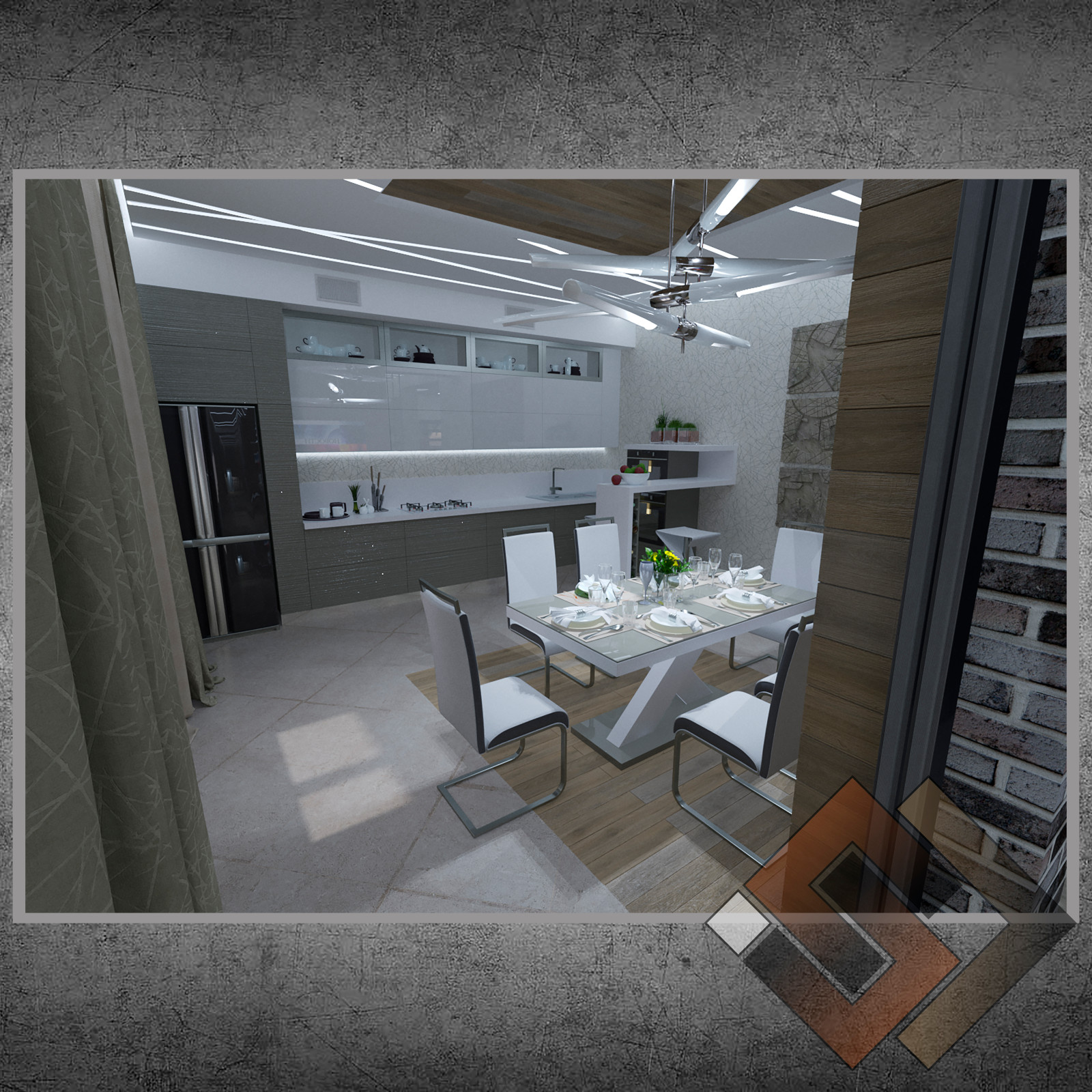 Обложка проекта: Частный дом в лаконичной концепции