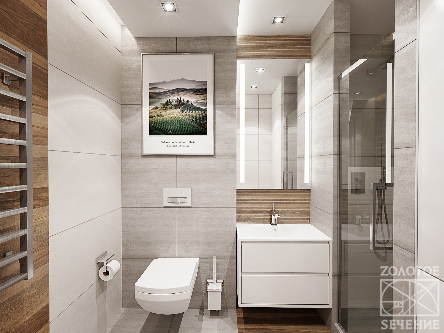 Интерьер двухуровневой квартиры