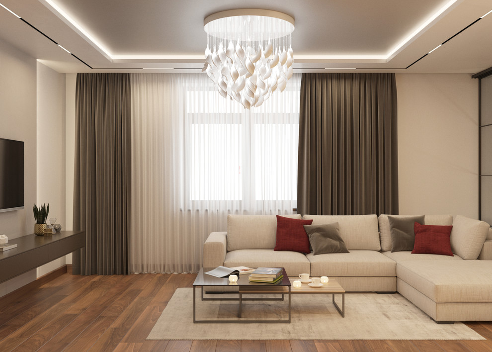 Дизайн проект 3-комнатной квартиры в Москве