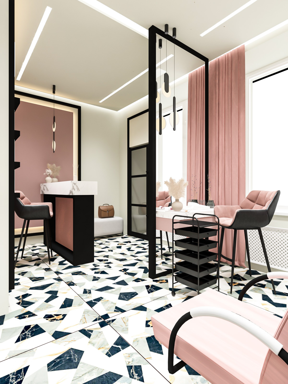 Дизайн салона красоты