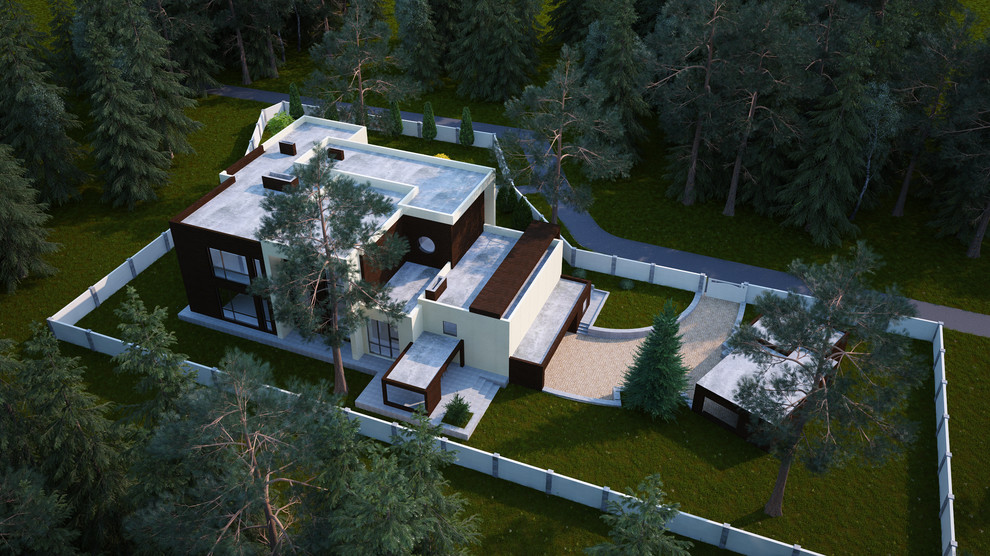 Эскизный проект дома в подмосковье